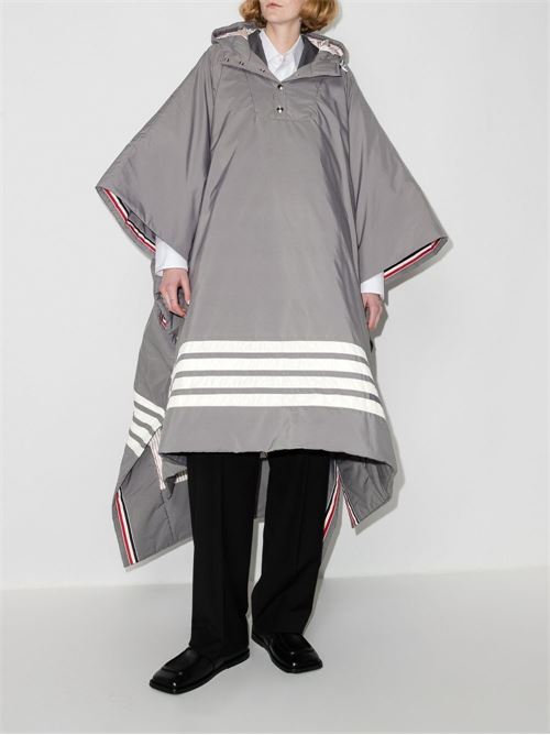 Poncho with hood THOM BROWNE | FOD066X05222035